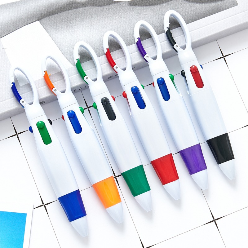 Stationery And Office Supply Chain - 1Pcs Gel Pen 4 Color Inks