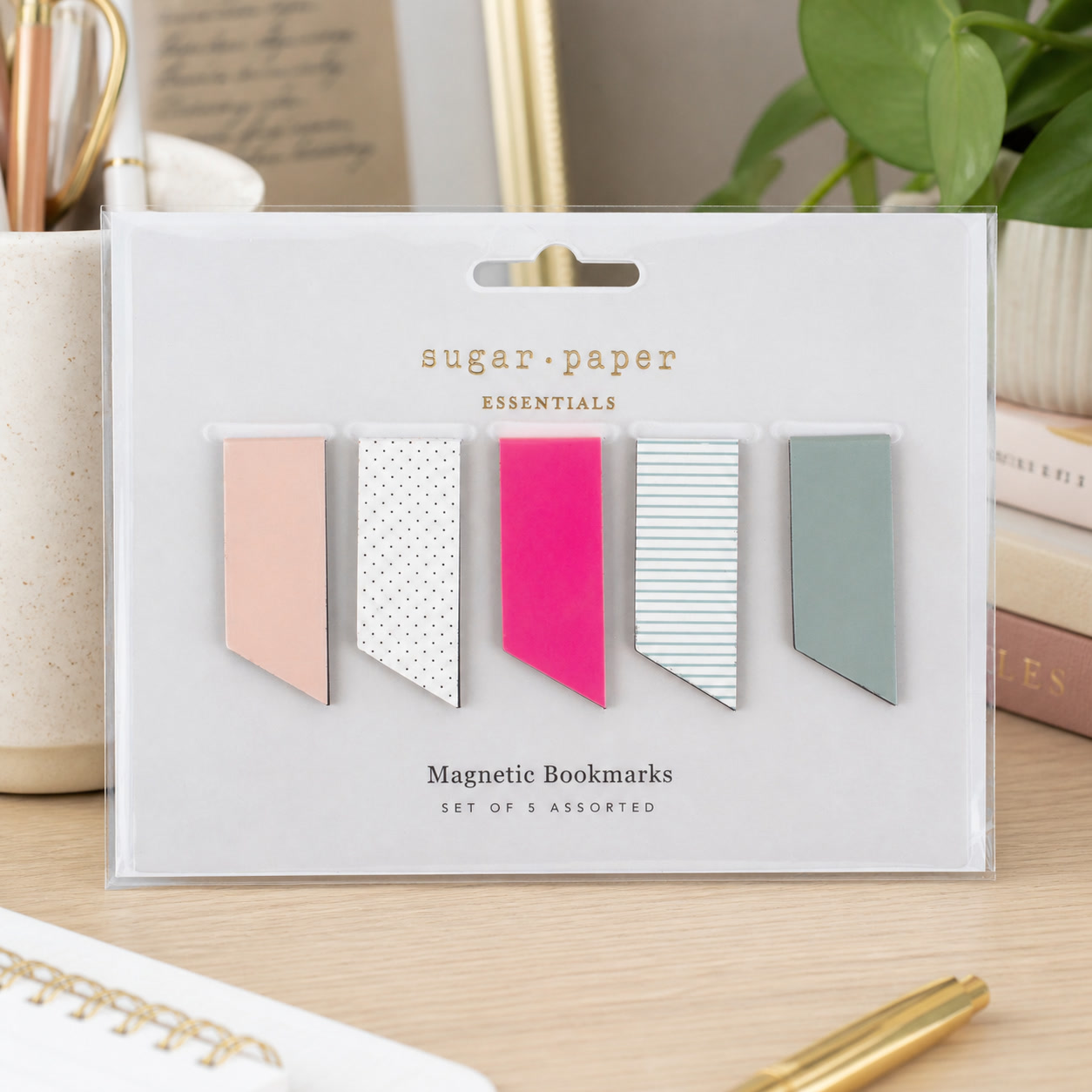 Paperclip Magnetic Set - Magnetic Bookmark Set With Stylish Paper