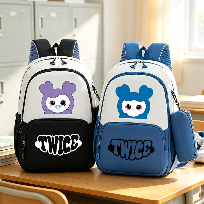 Pencil Case Large - Twices Series Backpack with Pencil Case