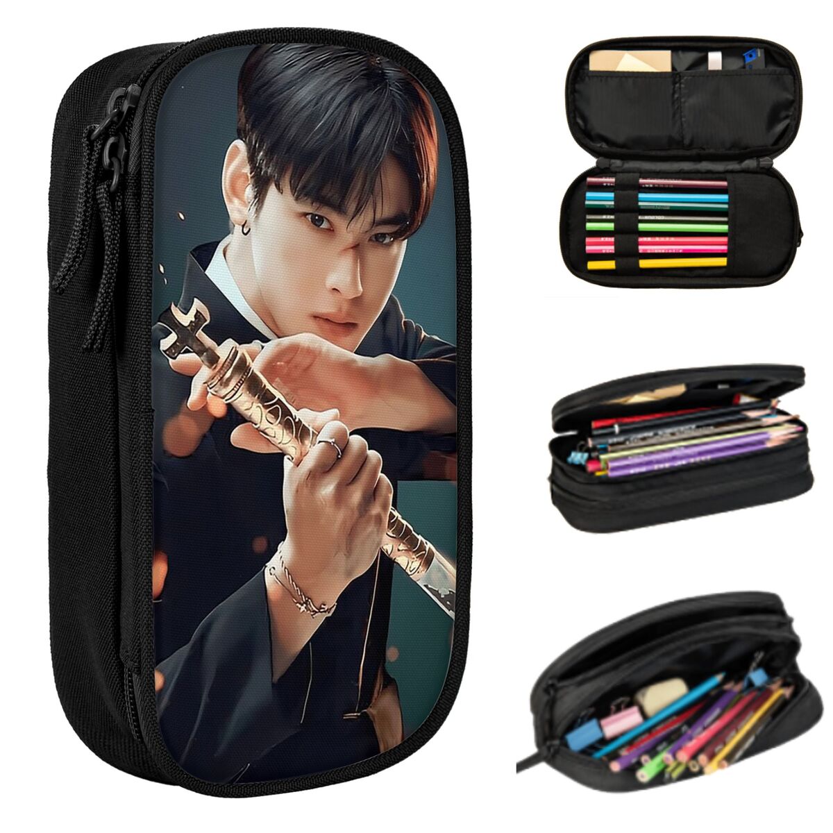 Cha Eunwoo Pencil Case for Boy - Stationery And Office Supply Chain review and price