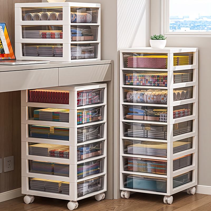 Multi-Layer Rolling Storage Ca - Stationery Office Supply Store review and price