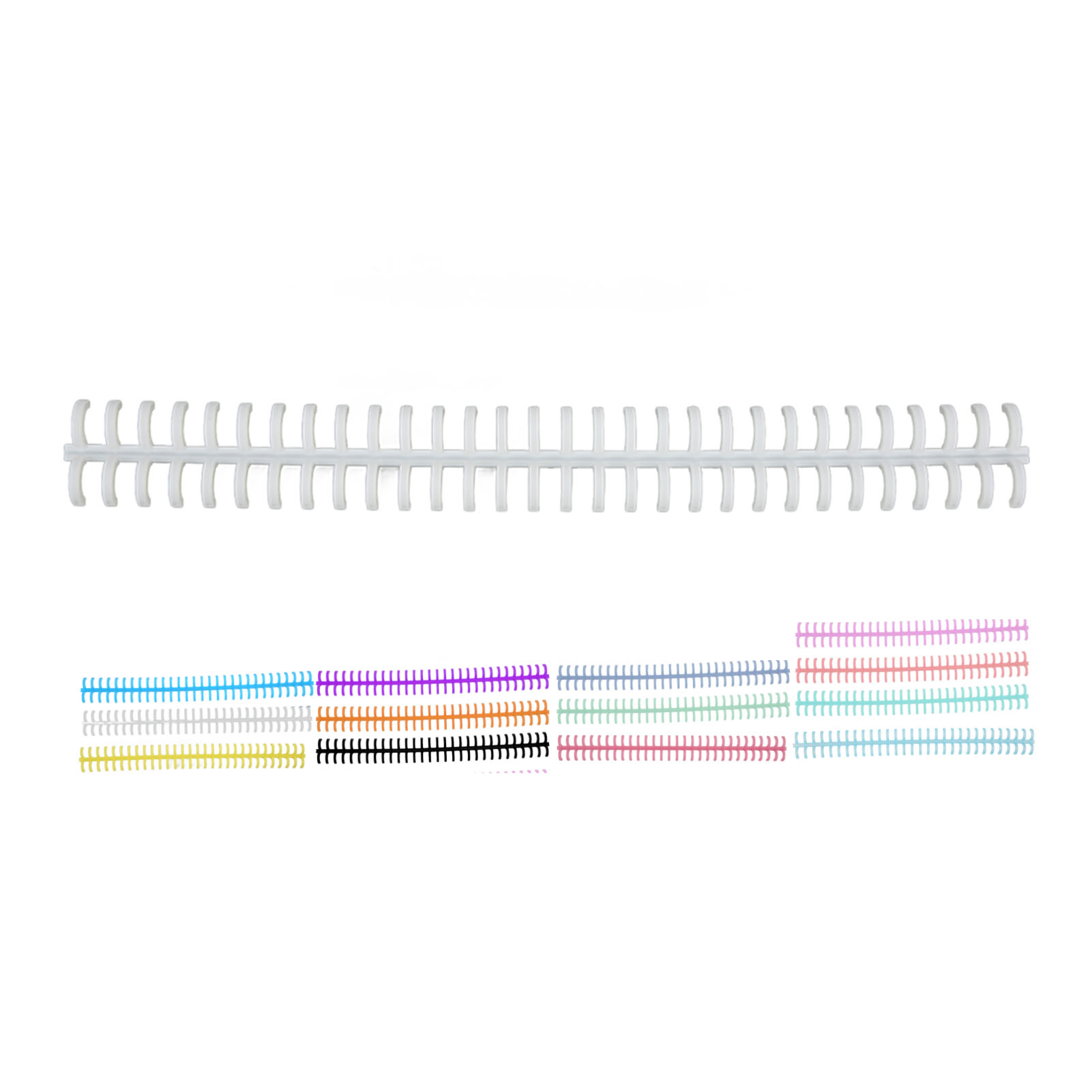 10PCS 30 Hole Loose Leaf Bindi - Binding Comb Plastic review and price