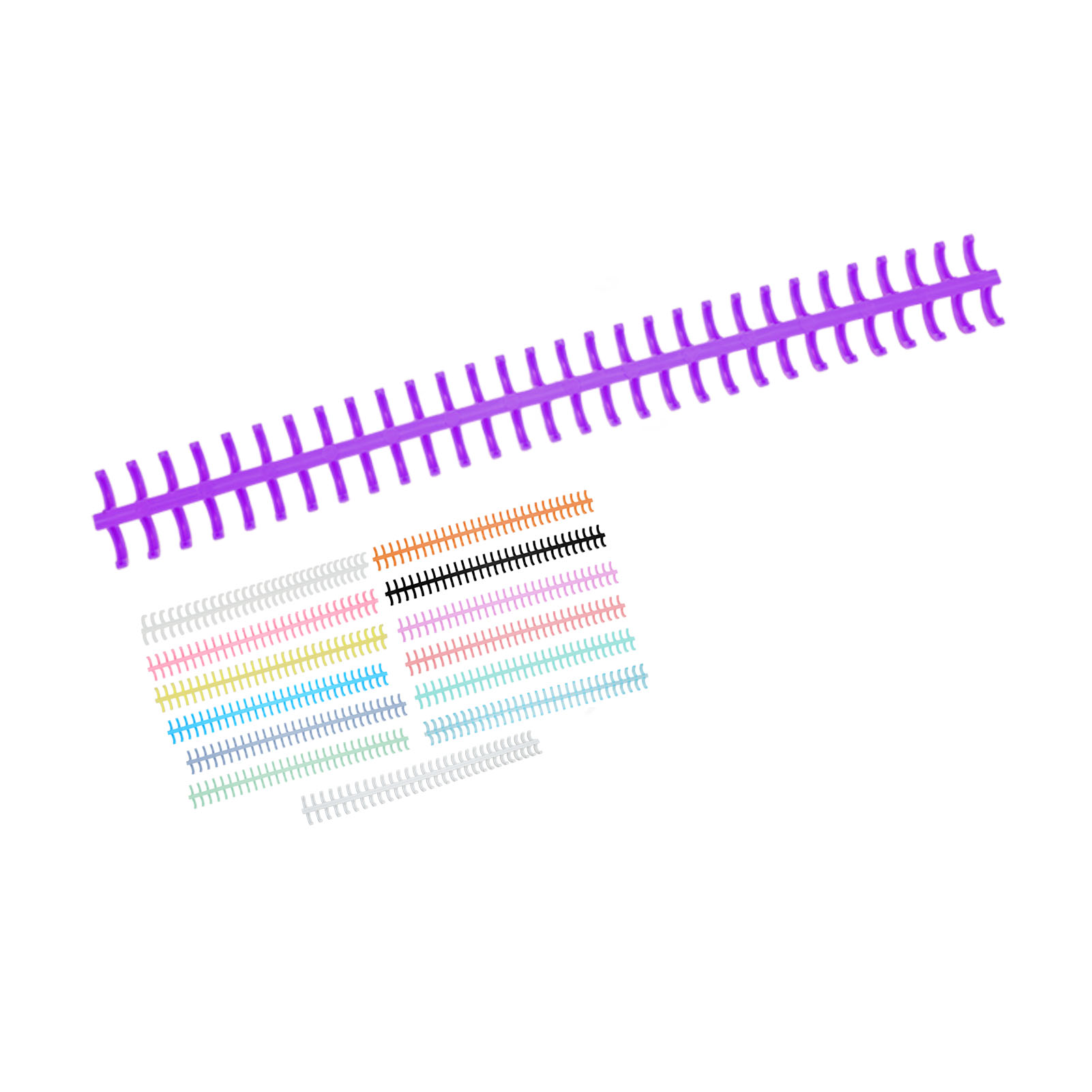 10PCS 30 Hole Loose Leaf Bindi - Binding Comb Plastic review and price