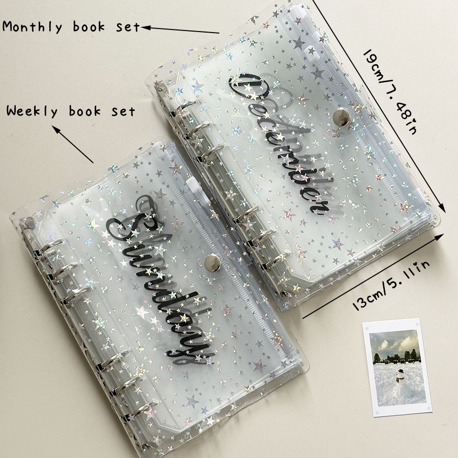 Sharkbang New Arrival 1 Set A6 - Planner Weekly Budget review and price