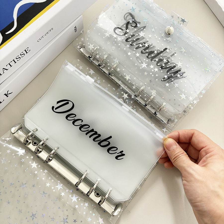 Sharkbang New Arrival 1 Set A6 - Planner Weekly Budget review and price