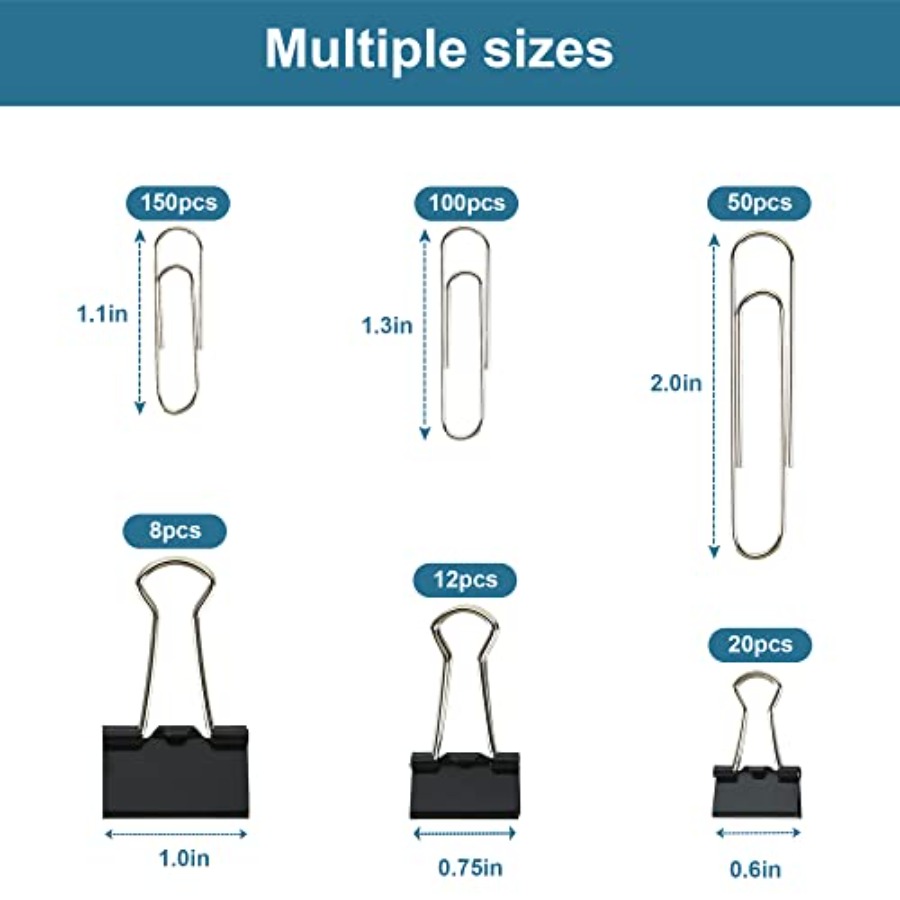 Assorted Size Binder Clips and - Binder Clip Assorted review and price