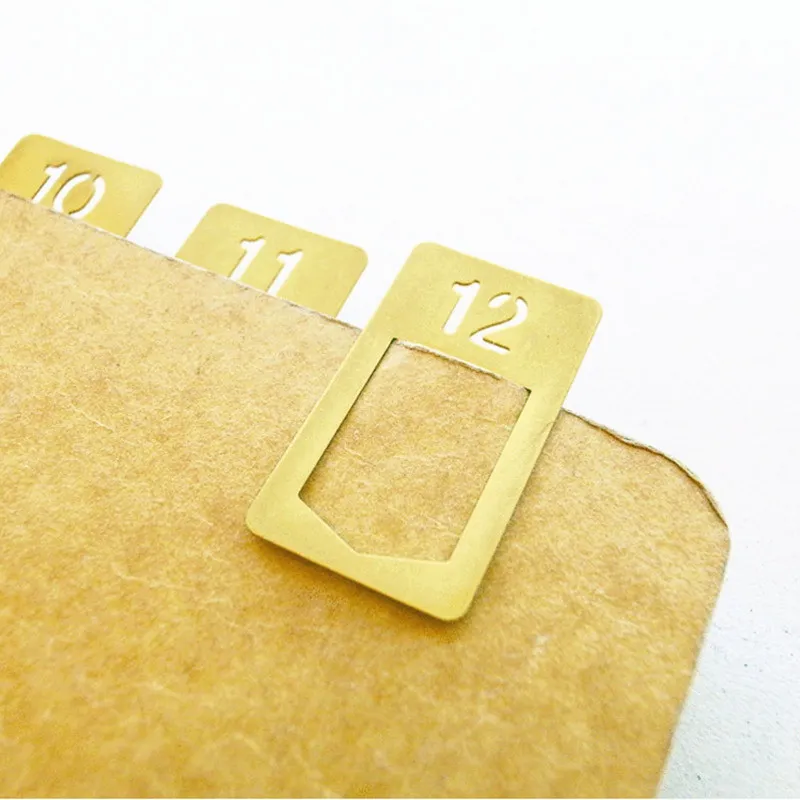 12 Pcs/lot Vintage Copper Book - Stationery Office Supply Store review and price
