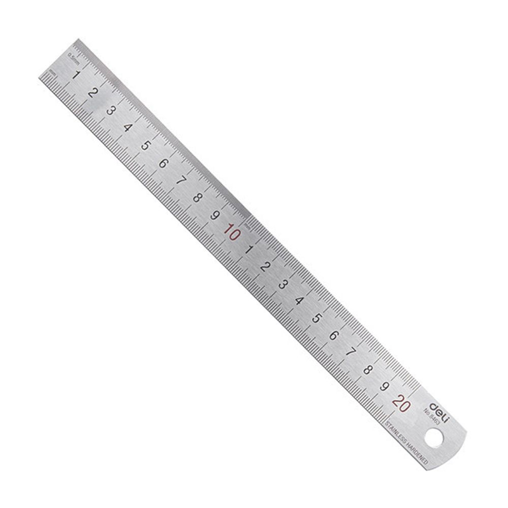 Deli 20cm Stainless Steel Meta - Stationery Office Supply Store review and price