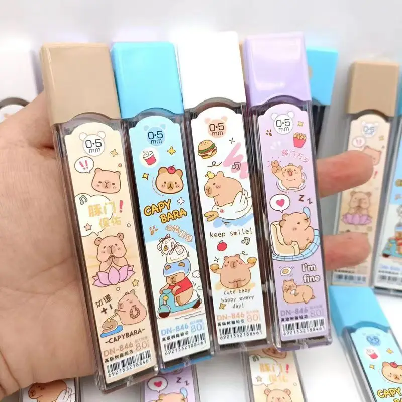 80Pcs/Box Capybara 0.5mm Cute  - Mechanical Pencil Lead review and price