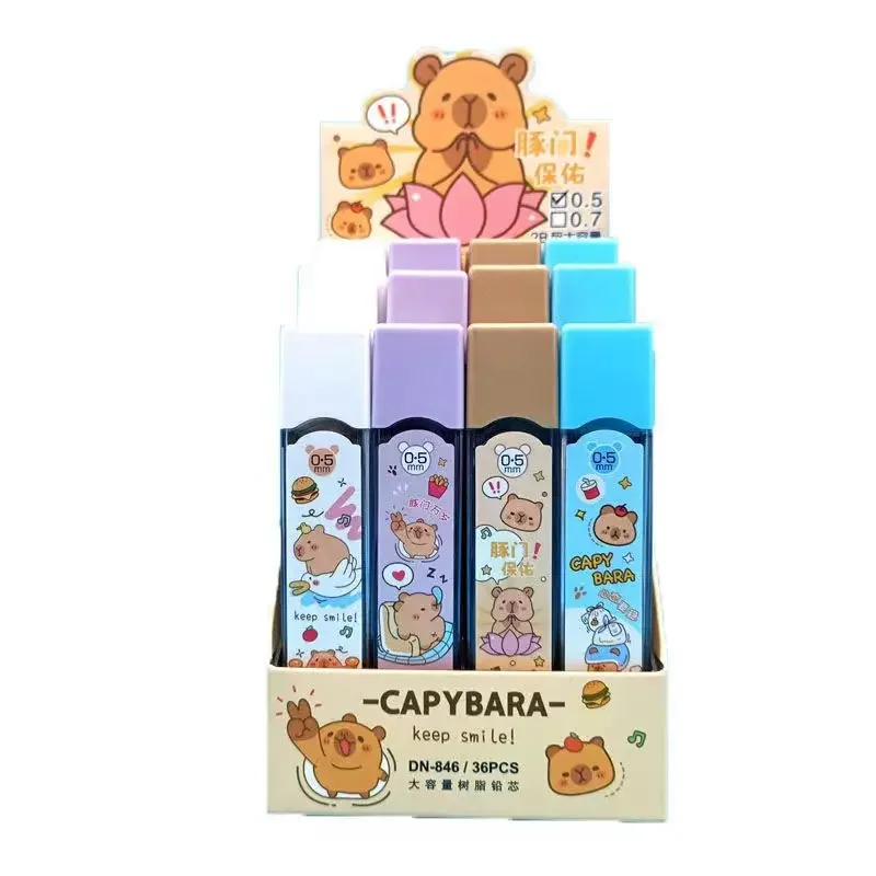 80Pcs/Box Capybara 0.5mm Cute  - Mechanical Pencil Lead review and price