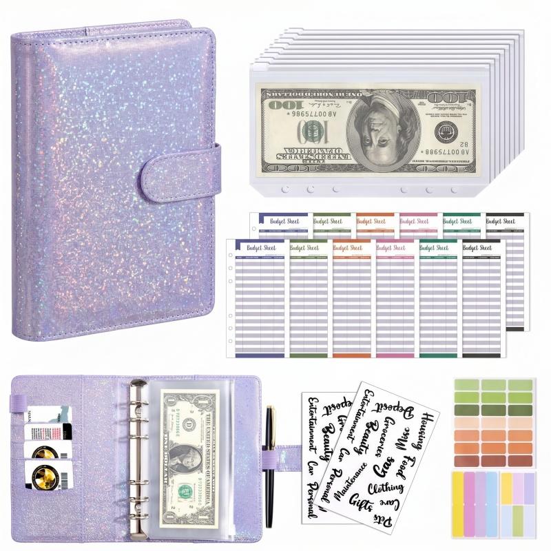 A6 PU Leather Budget Binder Ca - Planner Weekly Budget review and price