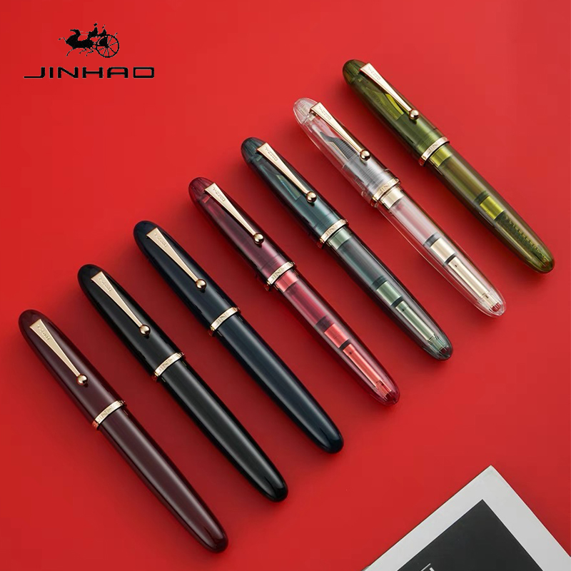 Jinhao 9019 Fountain Pen Trans - Stationery Supplies Business review and price