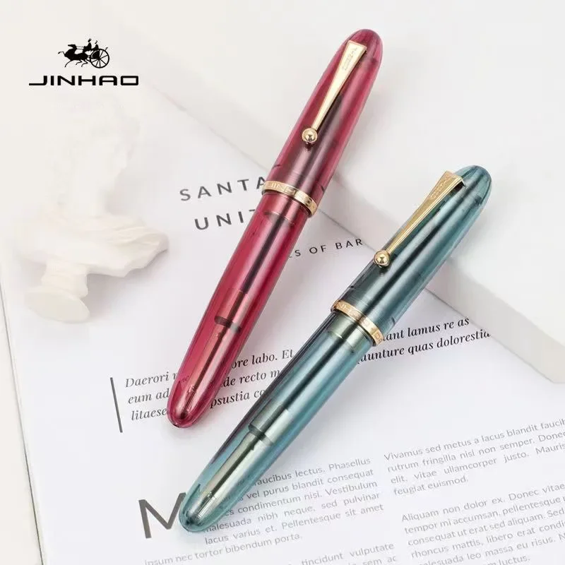 Jinhao 9019 Fountain Pen Trans - Stationery Supplies Business review and price