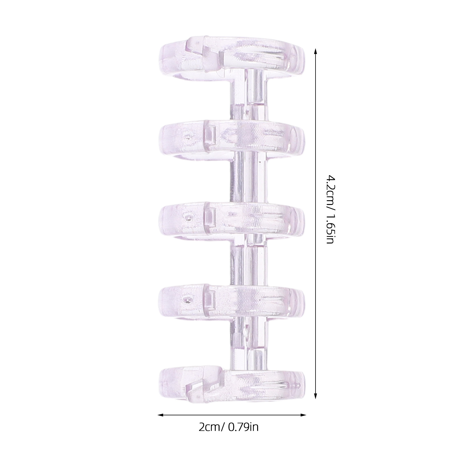 100Pcs Plastic Loose Leaf Bind - Binding Comb Plastic review and price