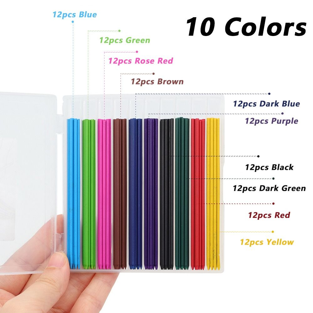 120pcs 2.0mm Lead Pencil Refil - Mechanical Pencil Lead review and price