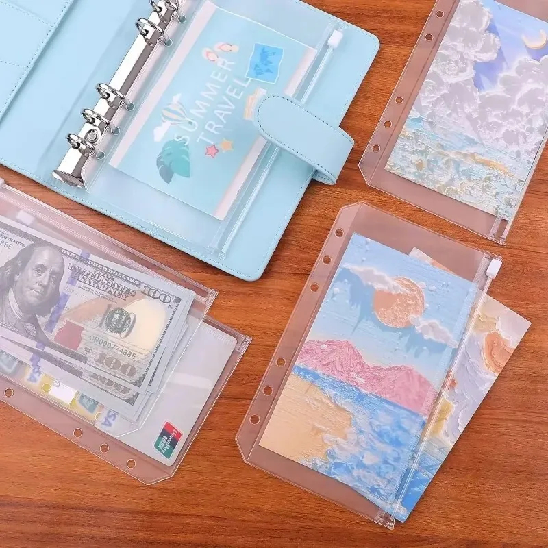 6-24PCS A6 6-Hole Zipper Binde - Planner Weekly Budget review and price