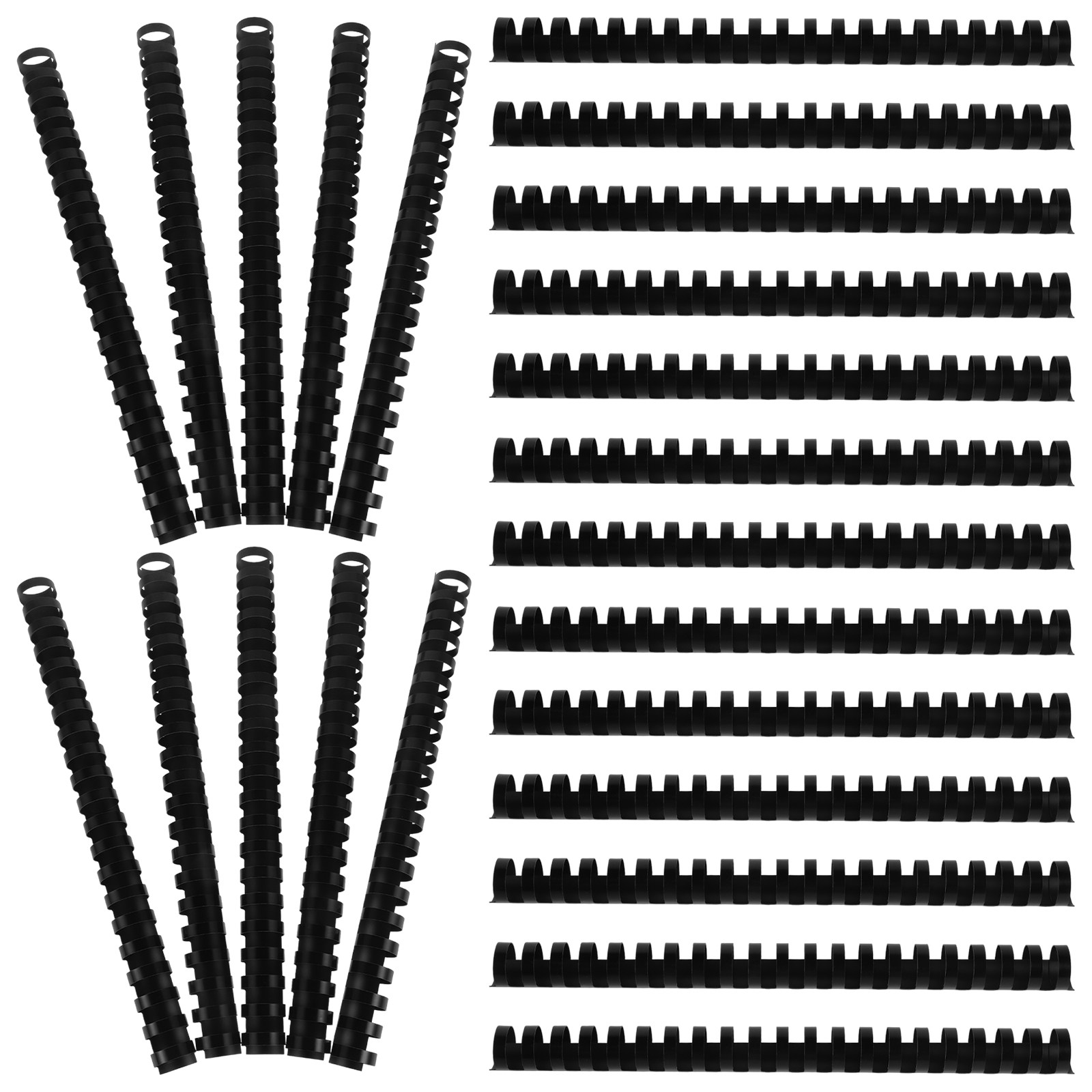50Pcs Binding Combs 21 Rings P - Binding Comb Plastic review and price