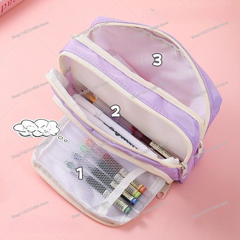 BlackPink Large Capacity Canva - Pencil Case Large review and price
