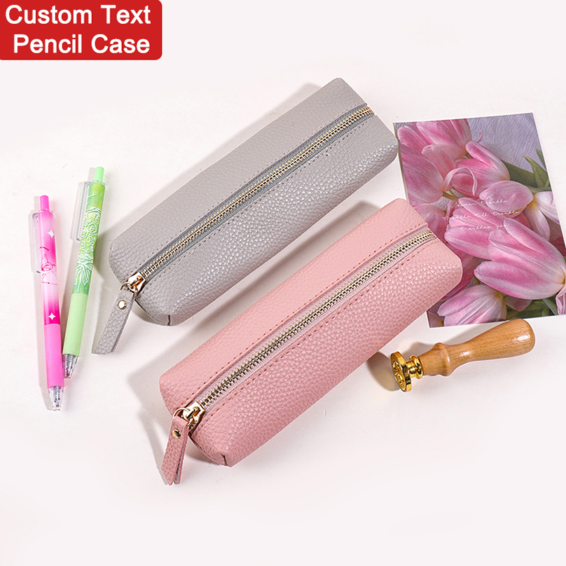 Large Capacity Custom Text Pen - Pencil Case Large review and price
