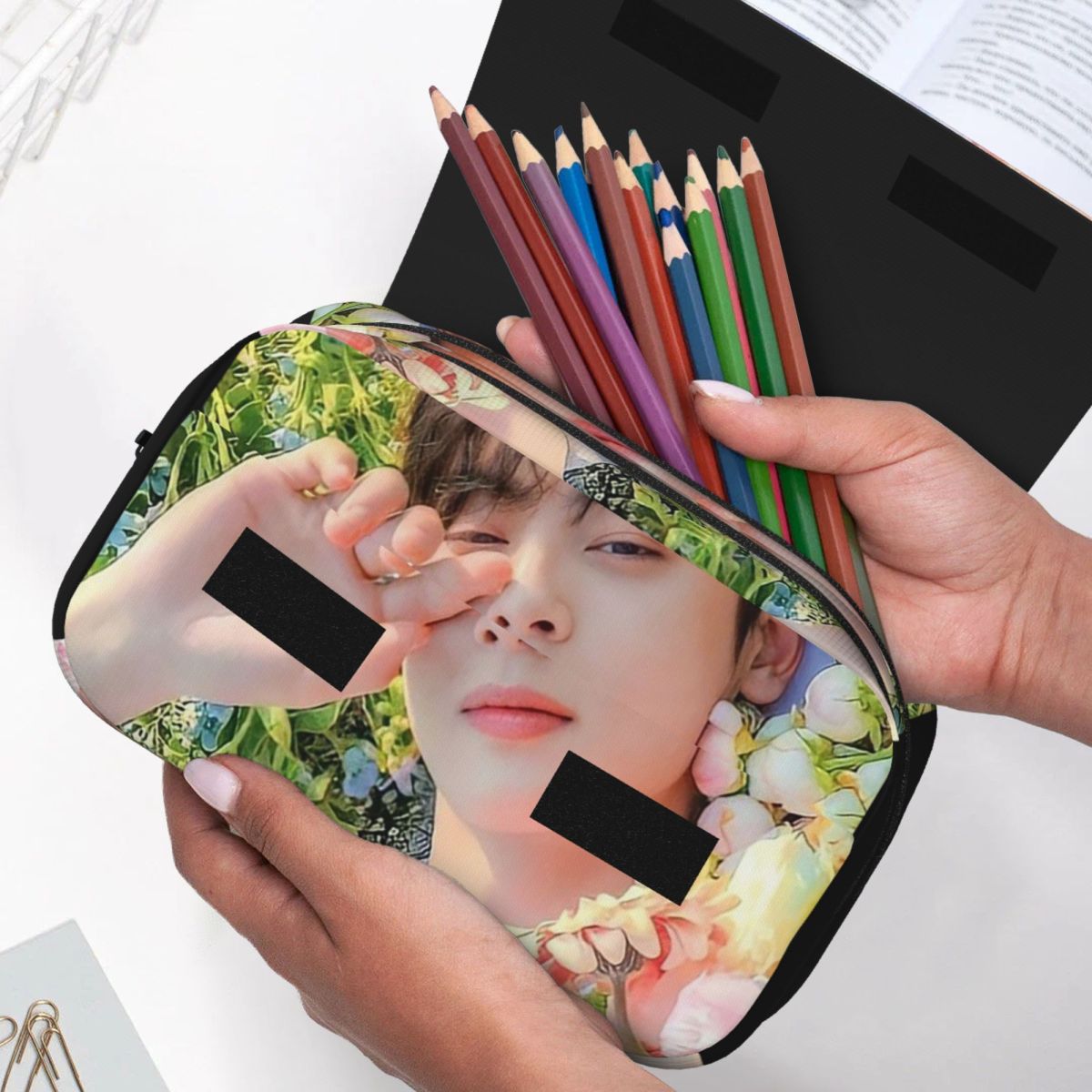 Cha EunWoo Kpop Astro Pencil C - Stationery And Office Supply Chain review and price