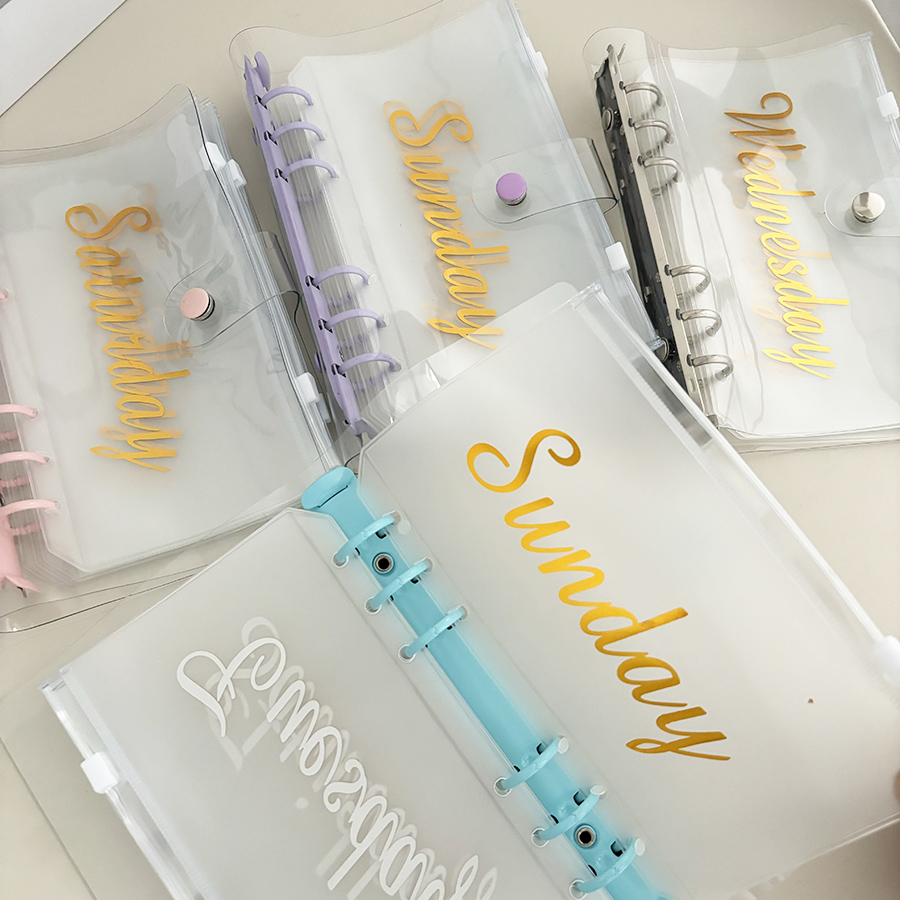 Sharkbang 1 Set A6 Macarone Bi - Planner Weekly Budget review and price