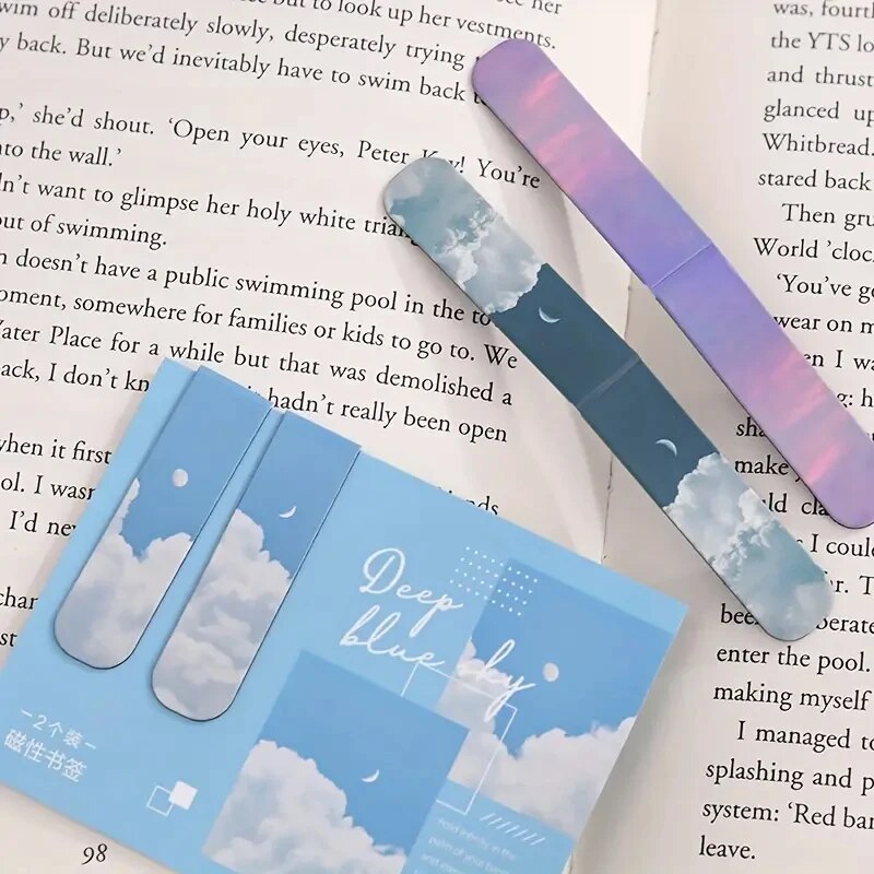 2Pcs/Set Bookmarks Beautiful N - Paperclip Magnetic Set review and price