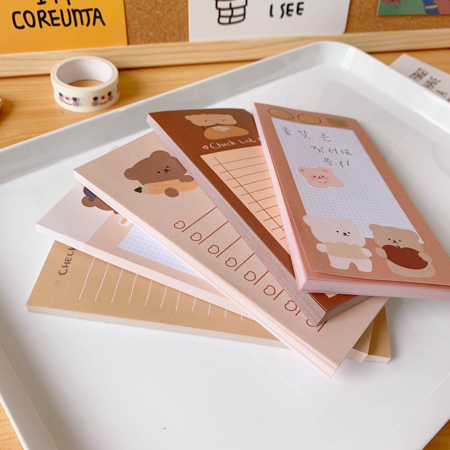Kawaii Cute Korean Cookie Bear - Office Stationery Supply List review and price