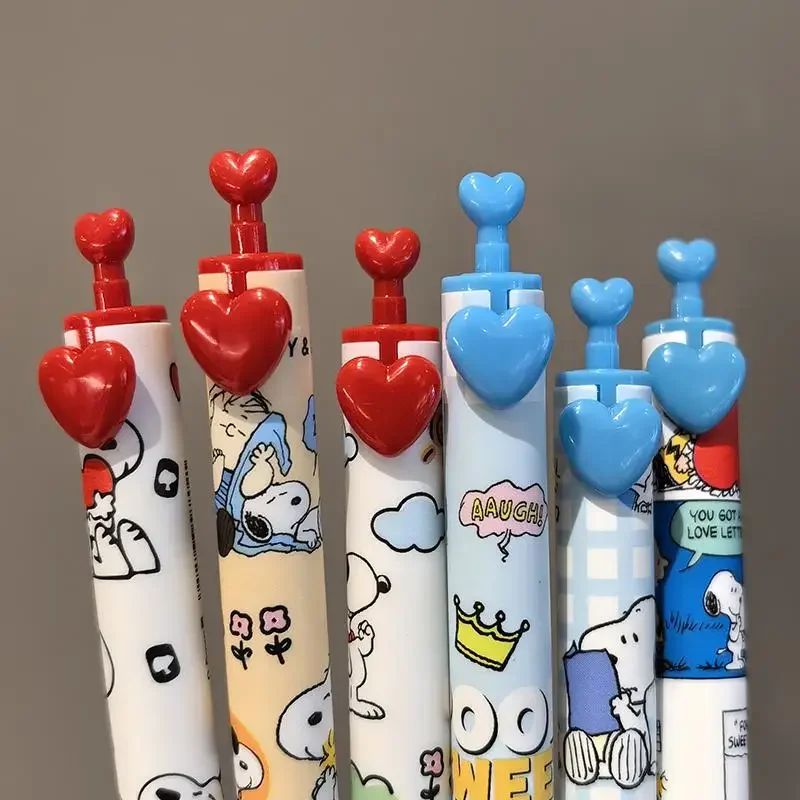 6 Pcs Snoopy Gel Pen Set 0.5mm - Gel Ink Pen Set review and price